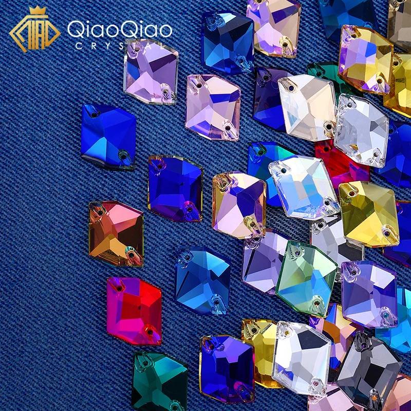 QIAO Sew On Rhinestones Cosmic Glass AB Colors | Shopee Philippines