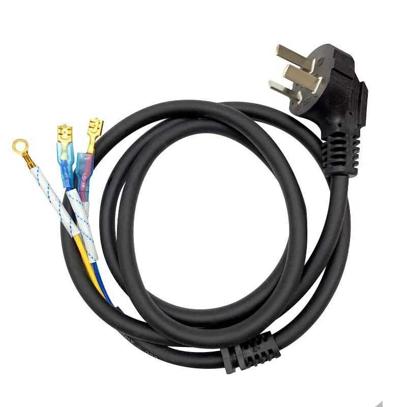 Pure Copper Core Power Cord For Electric Pancake Maker With Ground Line ...