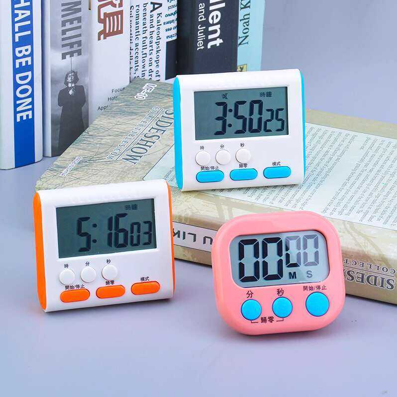 Stopwatch Timer Student Efficiency Manager Electronic Watch Reminder ...