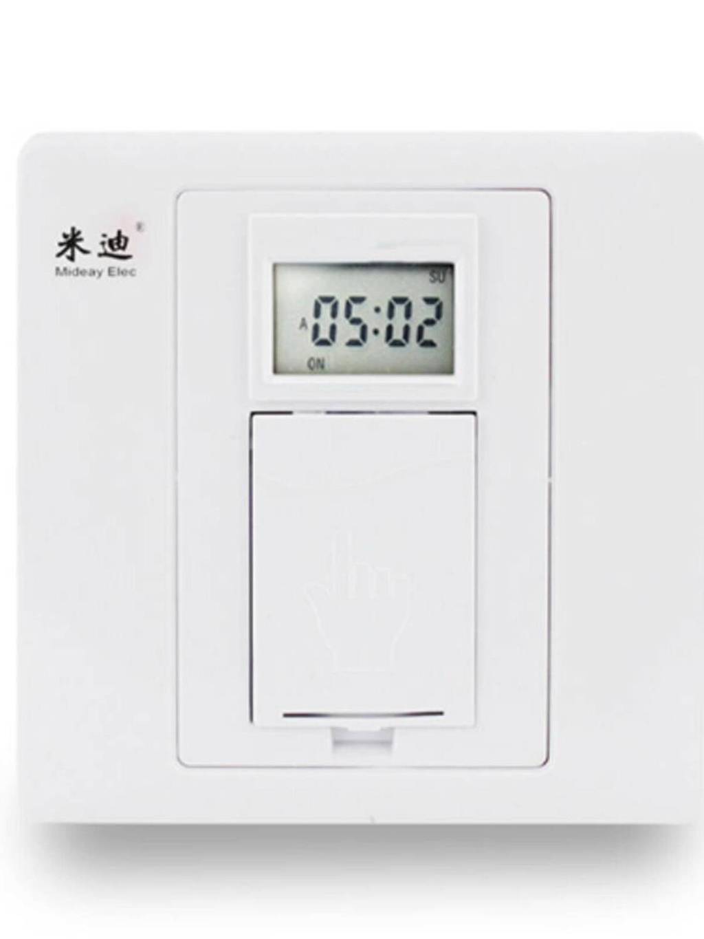 Midi 86 Type Wall-mounted Wired Timer Switch Panel Socket Automatic ...