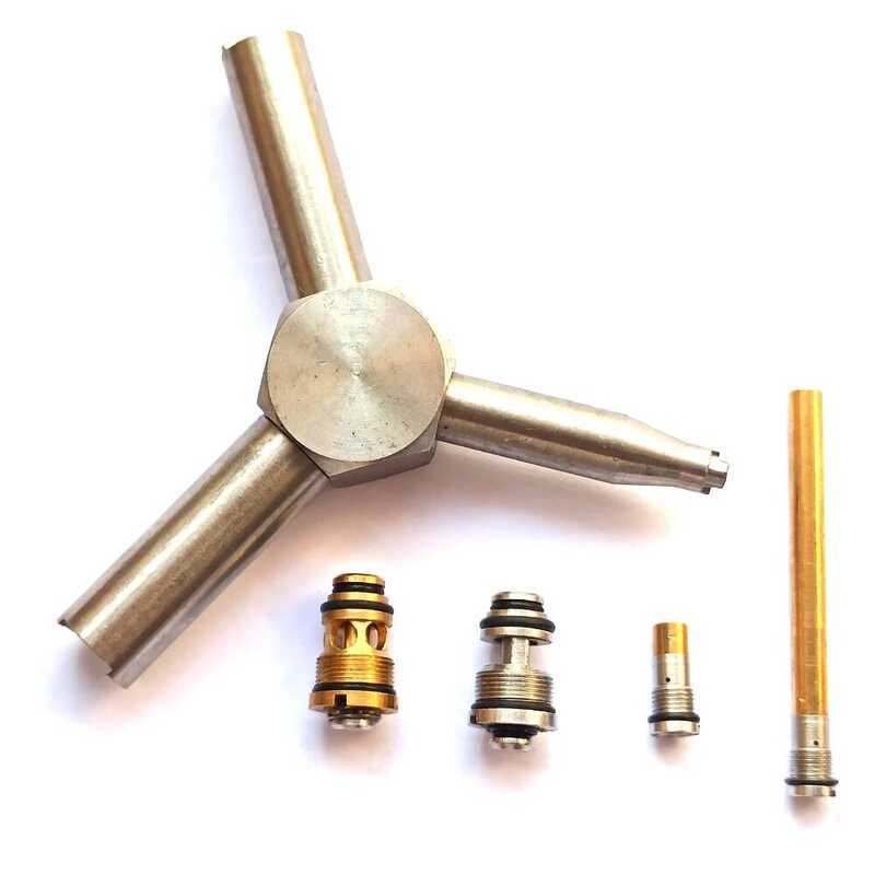 3 Metal 3 Magazine Outlet Nozzle Inlet Valve Gas Release Upgrade ...