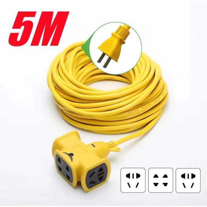 Cord Socket With Cable Extra-Long Plug-In Strip 5/10/20/30 Meters ...