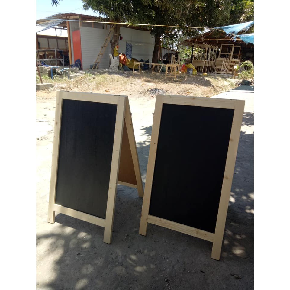 Chalkboard Standee Double Side | Shopee Philippines