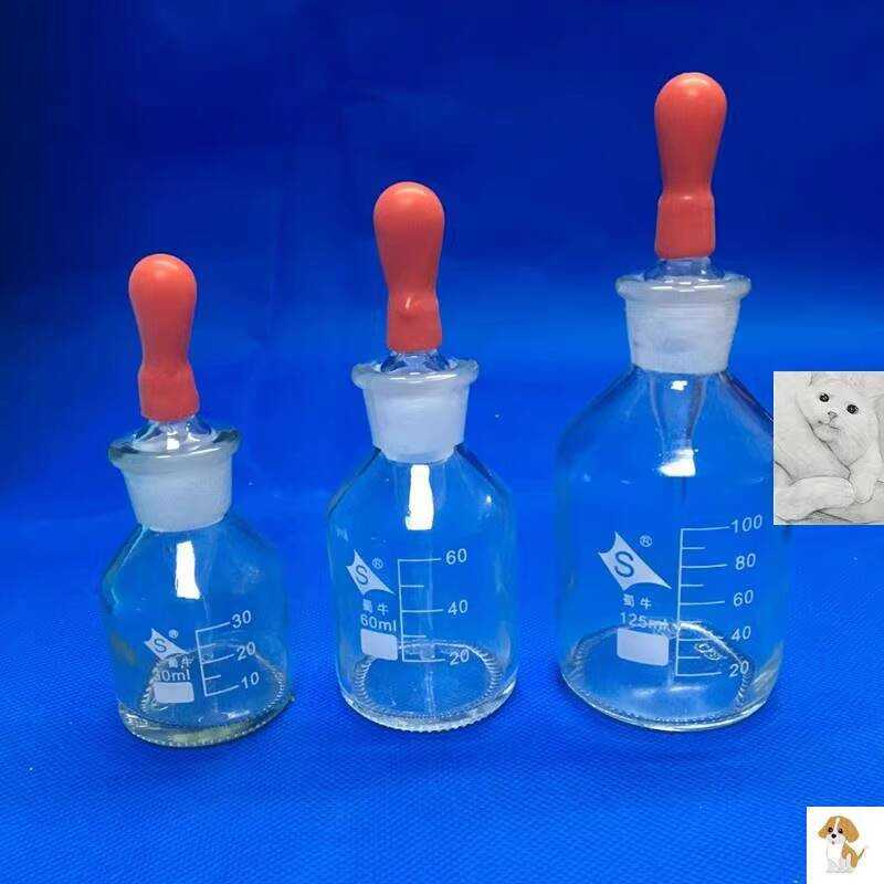 Sealed Laboratory Mixing Dropper Tip, Empty A Bottle Pipette, Small ...