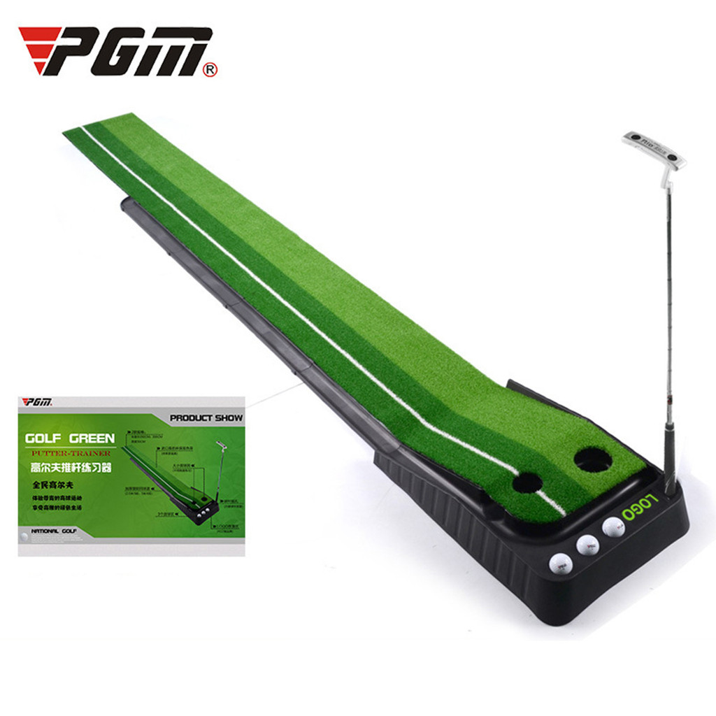 PGM Indoor Golf Putting Trainer Portable Golf Practice Putting Mat Golf ...