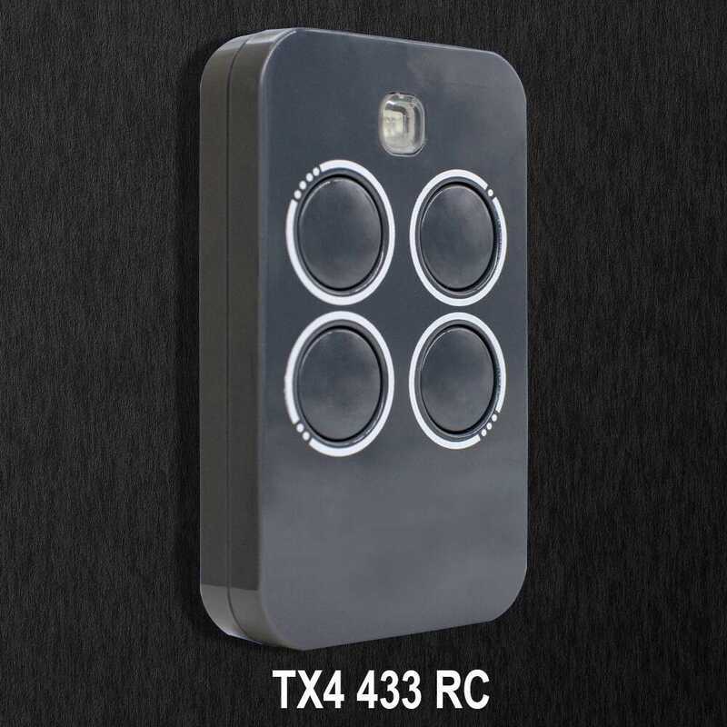 W 433 RC 787456 Garage / Gate Remote Control Compatible With Xt4 433Rc ...