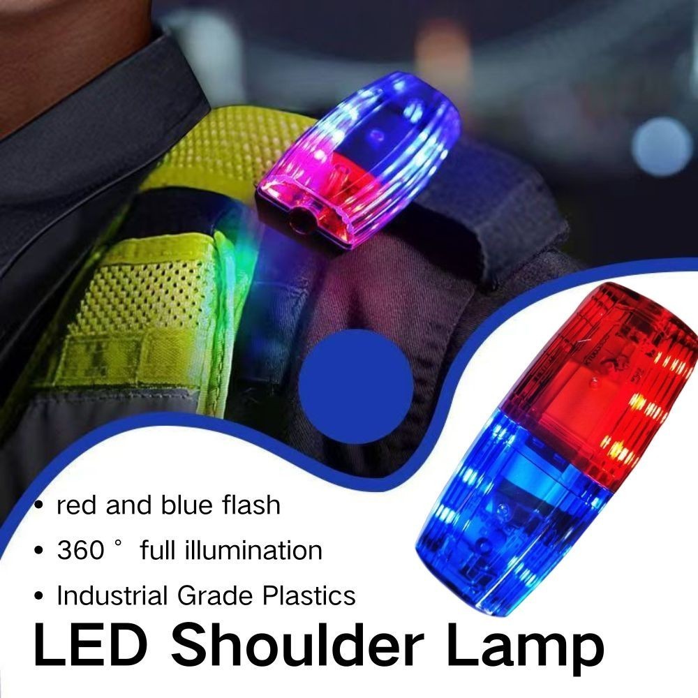 Light Shoulder USB Led Clip Shoulder Charging Warning Light Shoulder ...