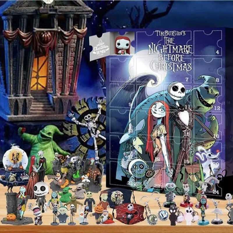 24 Gothic Horror Atmosphere Calendar Mystery Box 2025 Halloween Advent ...