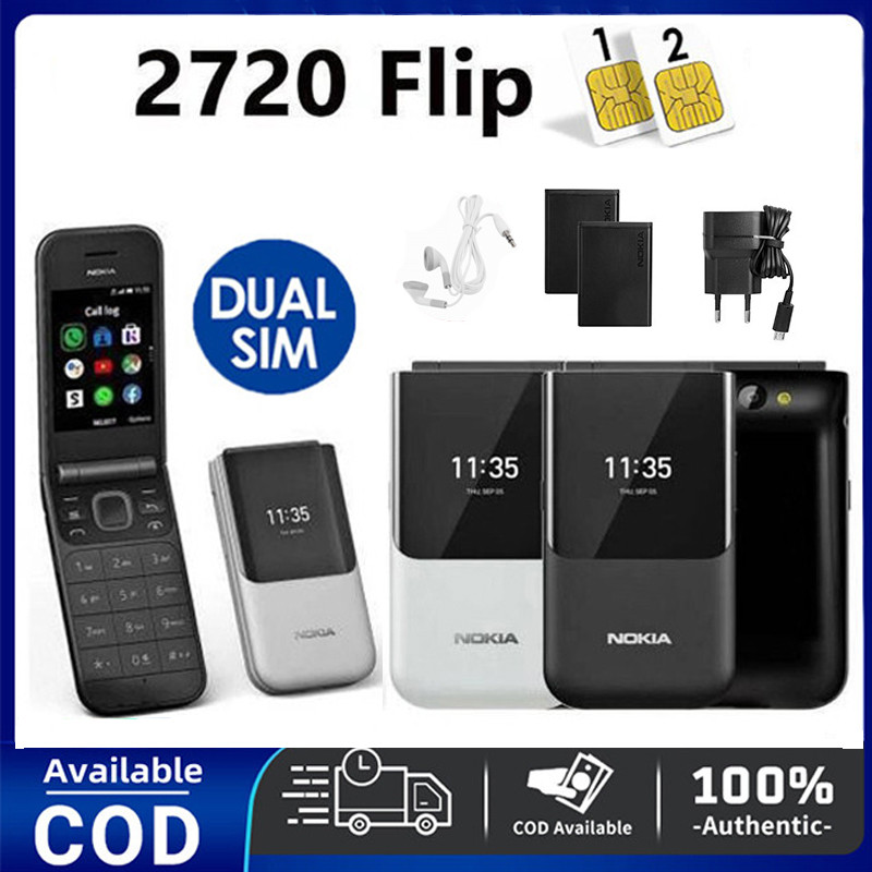 2720 flip phone 2G version dual card dual screen button phone | Shopee ...