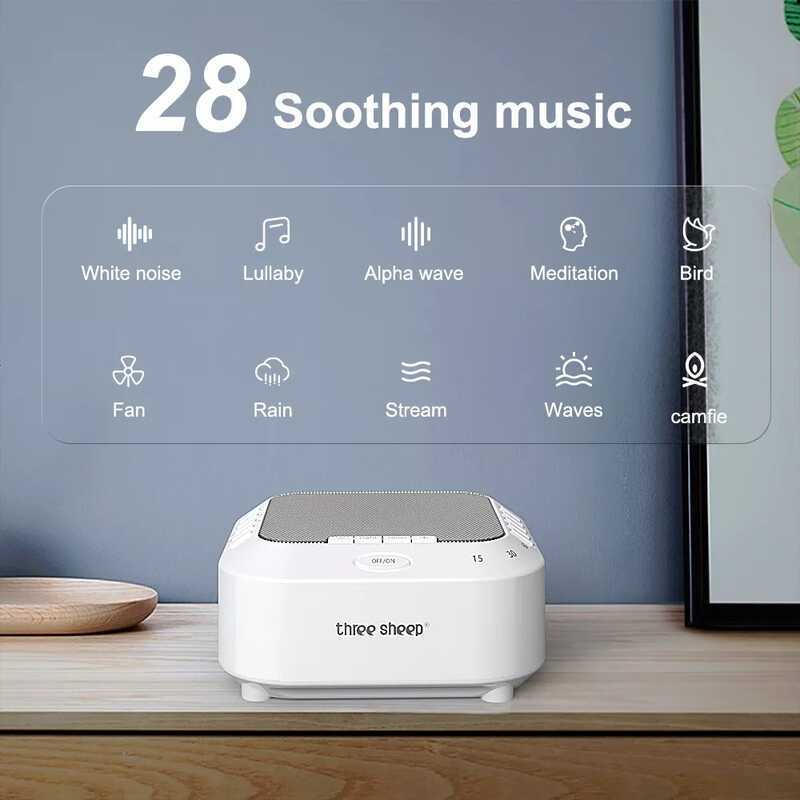 Foreign Trade Batch OEM White Noise Sleep Instrument Portable Smart ...