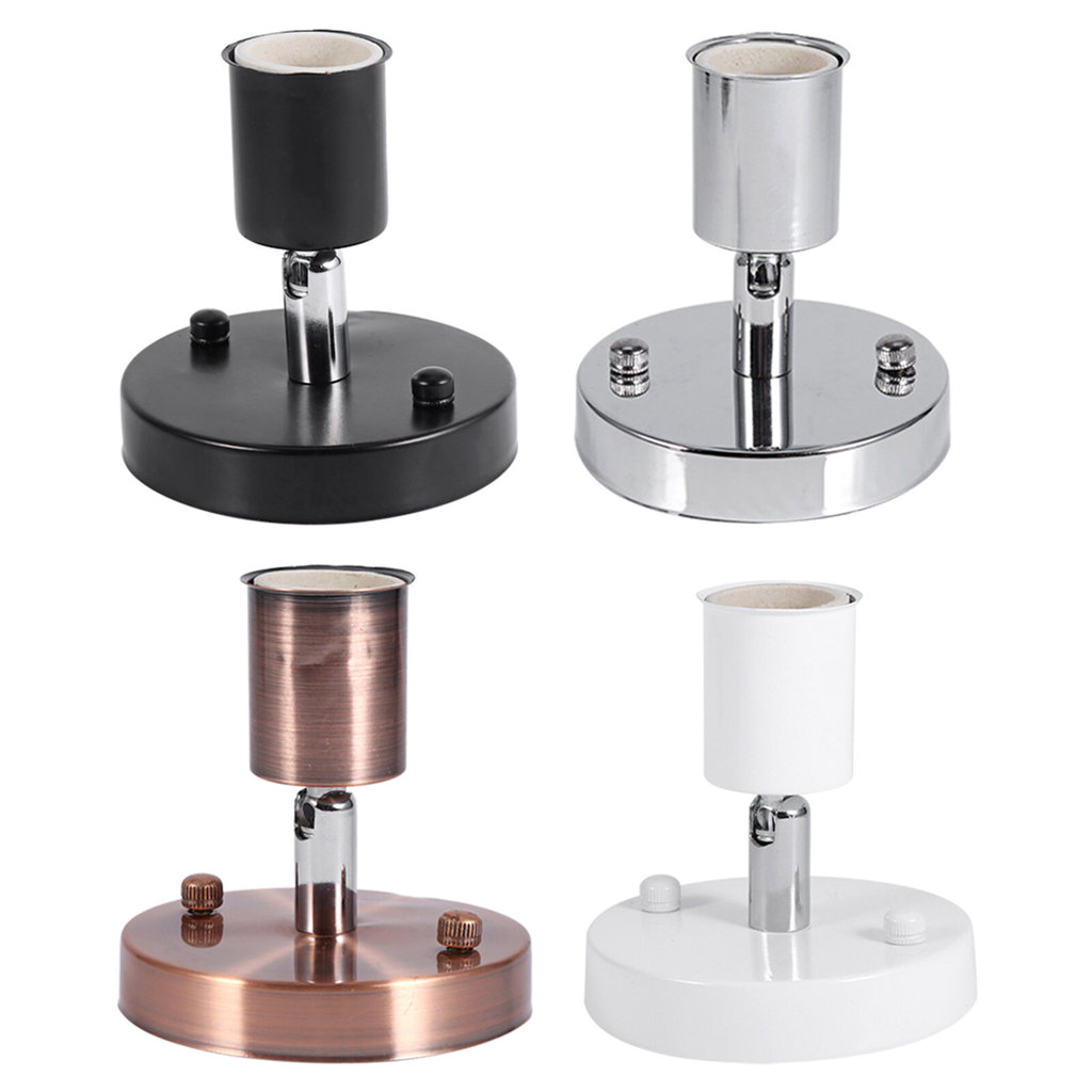 E27 Light Bulb Socket Modern Retro Ceiling Lamp Wall-Mounted Lamp ...