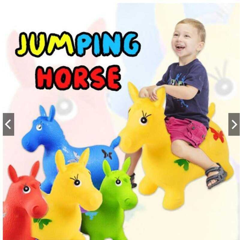 417 Inflatable Animal Jumping Horse Chair With Music 4A7 | Shopee ...
