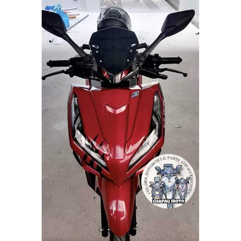 Honda Click V2 V3 V4 Side Mirror With Bracket And Visor Set | Shopee ...