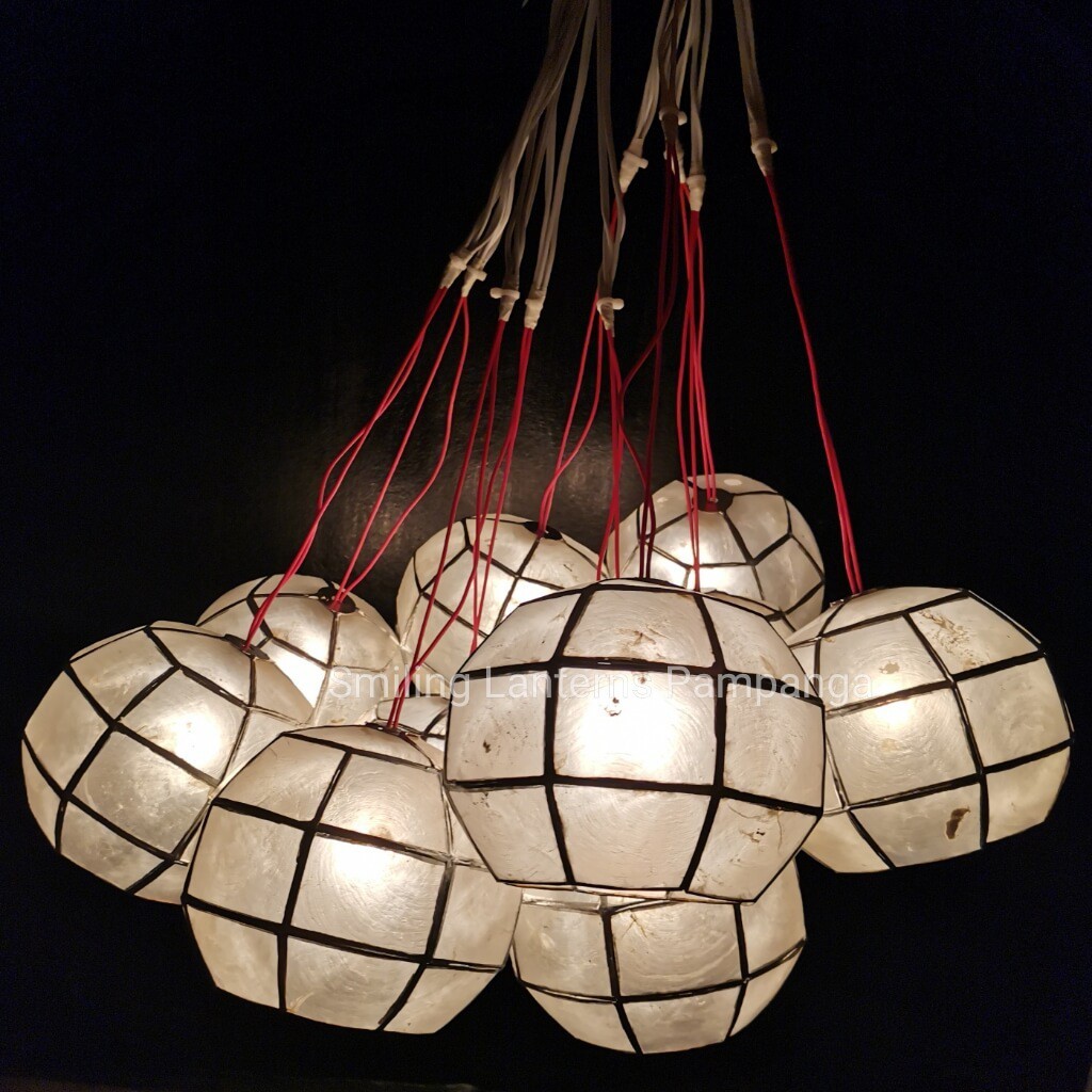 Balls Capiz Lantern Christmas Pampanga Parol (10pcs. per set) with FREE ...