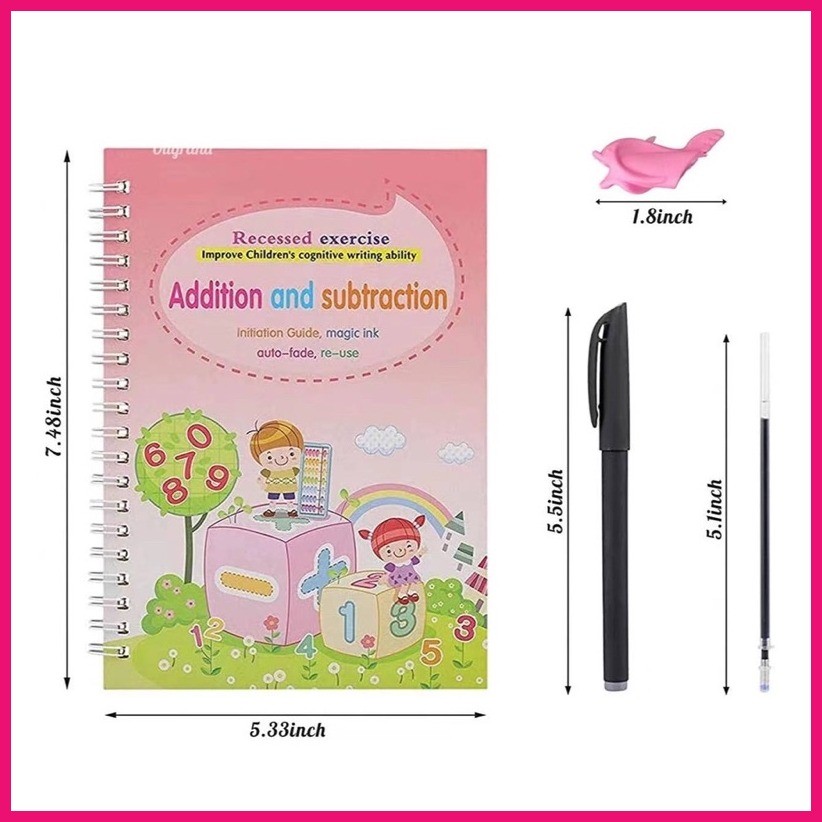 ☃ ♚ 4Books/Set Writing Book calligraphy training book with Pen | Shopee ...