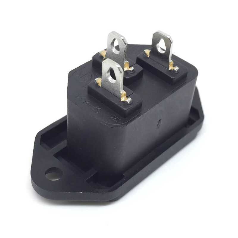 Three-Pin Pure Copper Power Cord Rice Cooker Computer Plug with Round ...