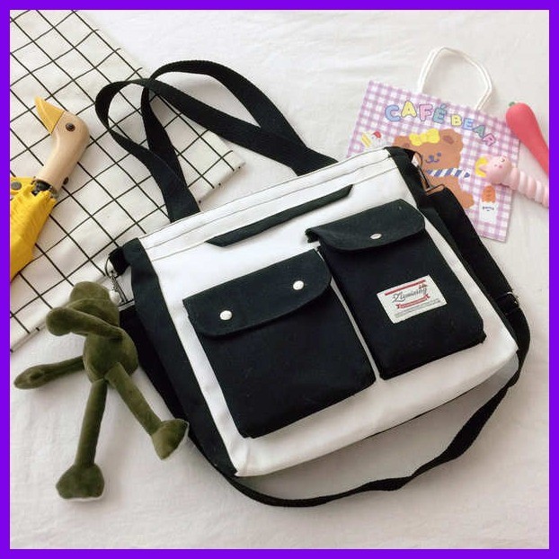 Original Ethnic Style Embroidery Bag Retro Tibetan Styl College Literary Canvas Bag Shoulder Bag Messenger Bag