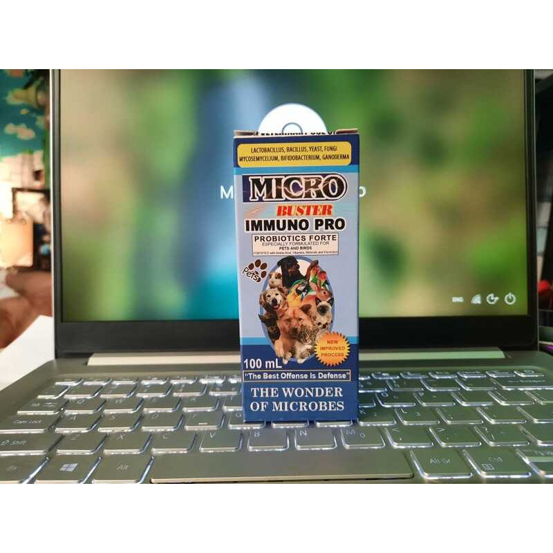 Micro Buster Immuno Pro Probiotics Forte100ml With 1 Free Syringe ...