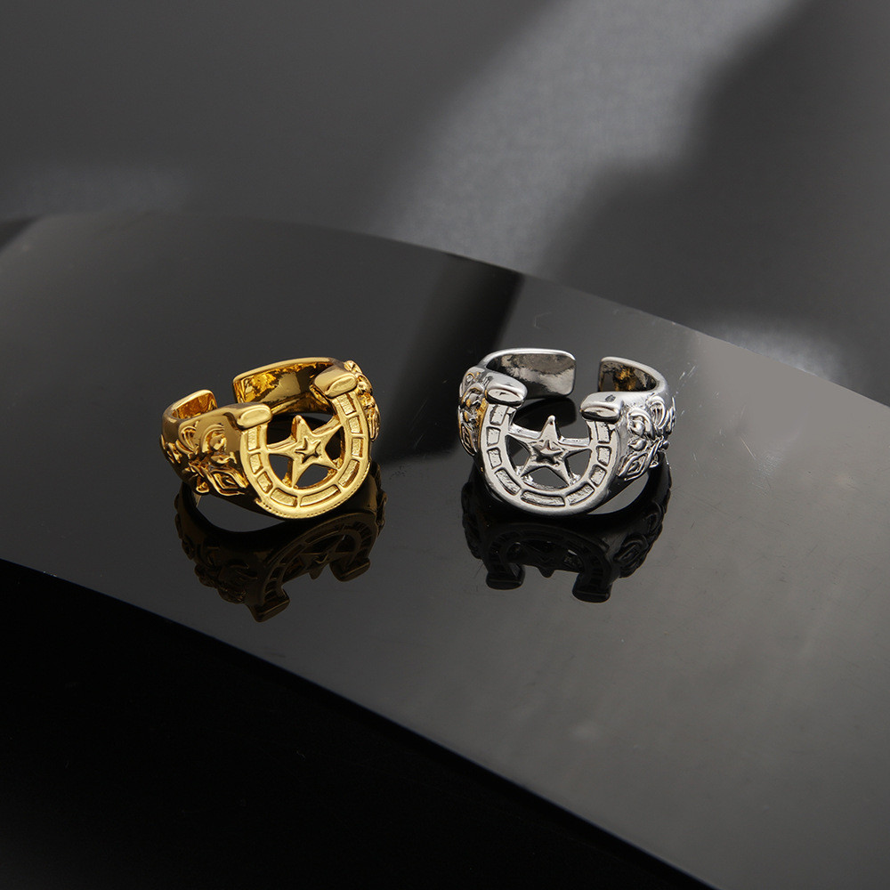 Anime JoJo's Bizarre Adventure Johnny Joestar Ring for Men Creative ...