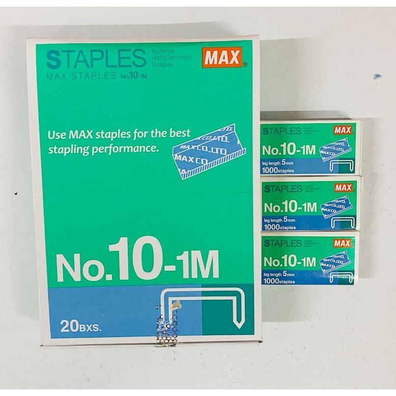Max Staple Wire (#10, sold by box) | Shopee Philippines
