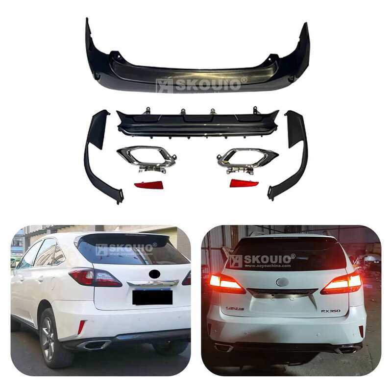 Skouio-V5 Upgrade Body Kit For Lexus Rx270 2009-2015 Rear Spoiler Rear ...