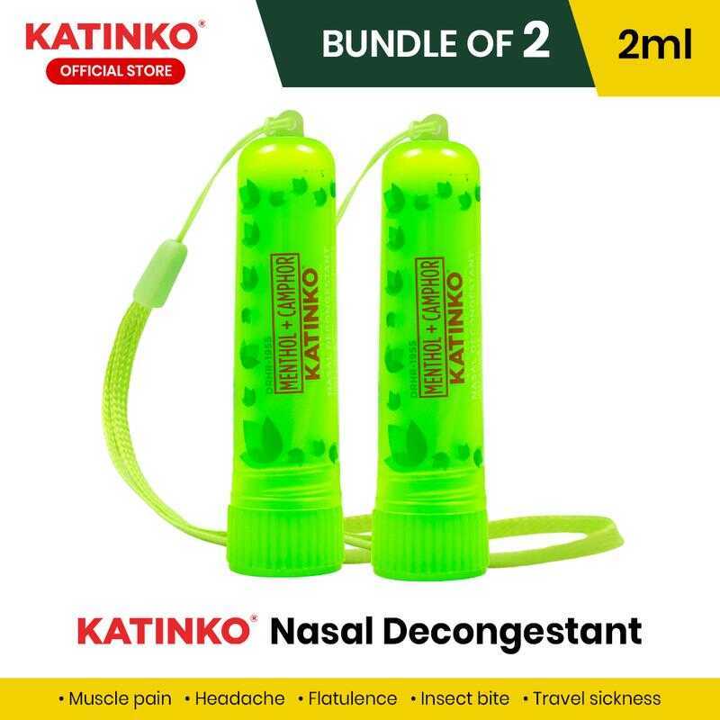 [Bundle Set] Katinko Decongestant l Relief from Nasal Discomfort and ...
