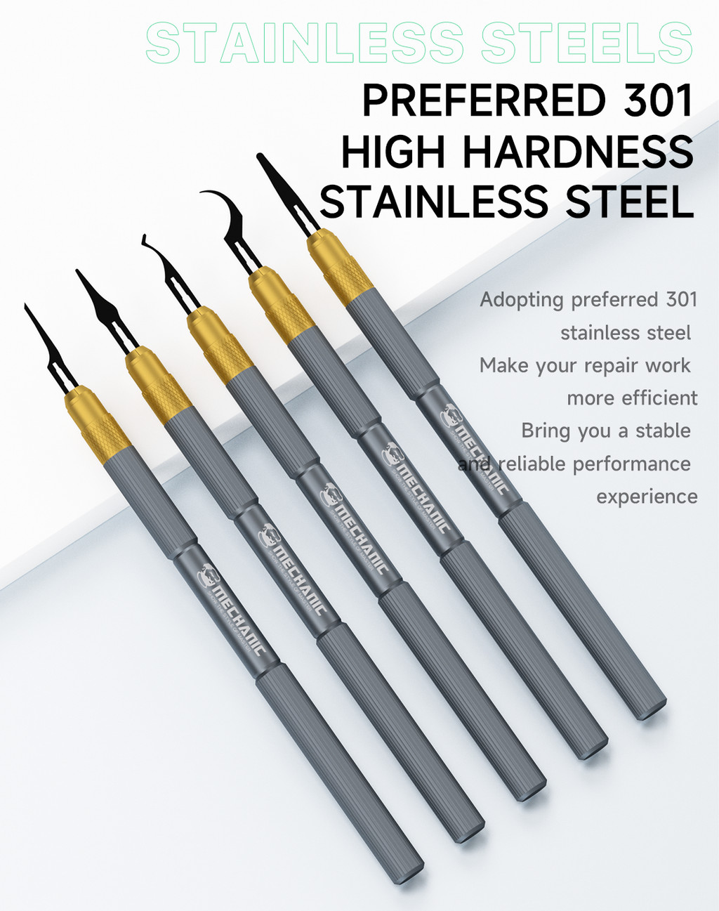 MECHANIC Assassin 5 5in1 Professional Degumming Rework Blade Set 5PCS ...