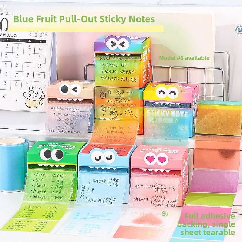 Writable Quick-Drying Transparent Sticky Notes For Office And Students ...