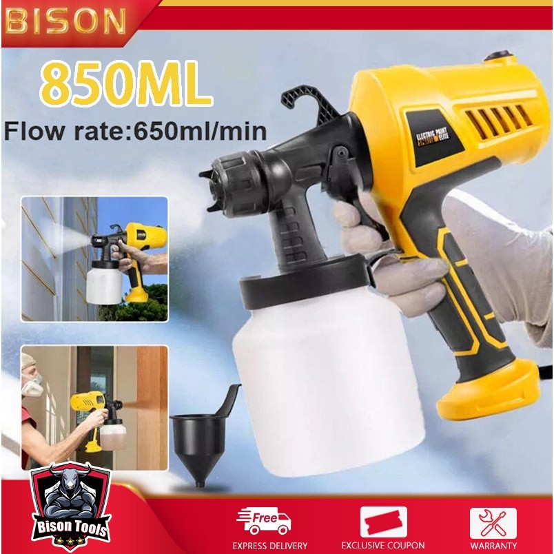 Electric Spray Gun Paint Spraying Machine High Power High Pressure ...