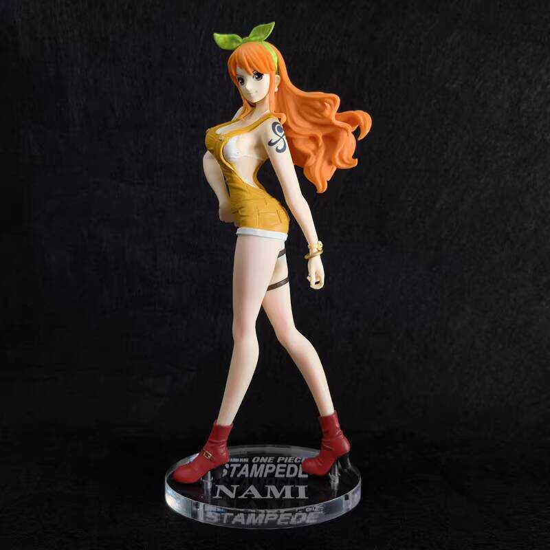 Bandai One Piece Grand Prize Nami Figure With Transparent Base Acrylic ...