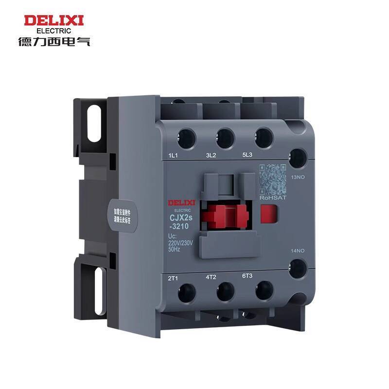 Delixi CJX2s-3210 AC Contactor 220V Single Phase 3201 Three Phase 380V ...