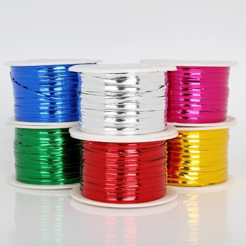 Twist Wire Metallic Bouquet Wire Wrapping String Roll Gift Wrapping ...