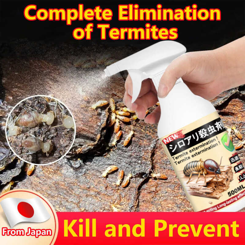 498B 1773 Complete Extinction GO Spray Killing Termites Long-Term ...