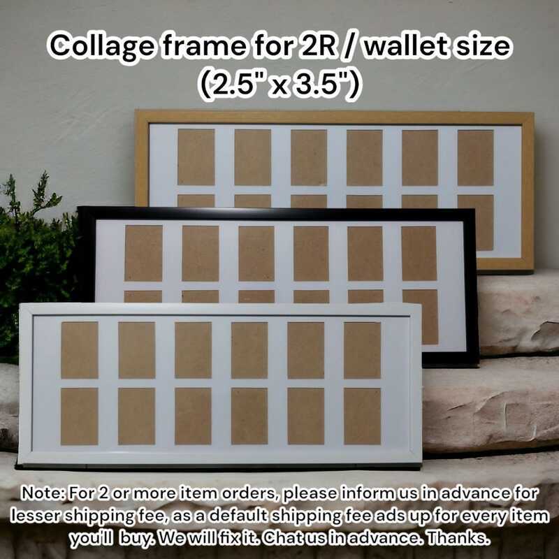 COLLAGE FRAME FOR 2R / WALLET SIZE PICS 2.5
