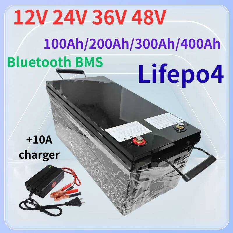 C Lifepo4 1 Lithium Battery 12V 24V 36V 48V 100Ah 150Ah 200Ah 300Ah ...