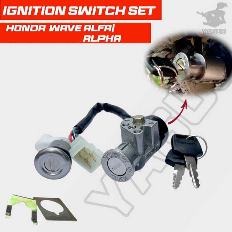 Yasuo Wave alfa/alpha Ignition Switch Motorcycle 2dc | Shopee Philippines