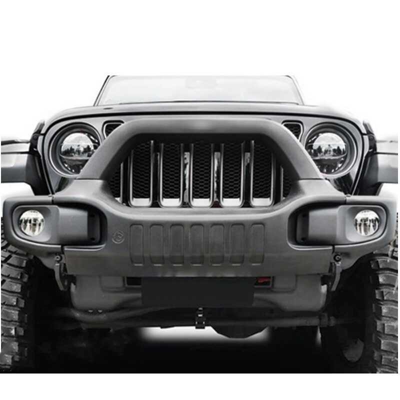 For Suitable Jeep Wrangler Modified Front Bumper With U-Pipe Guard Bar ...