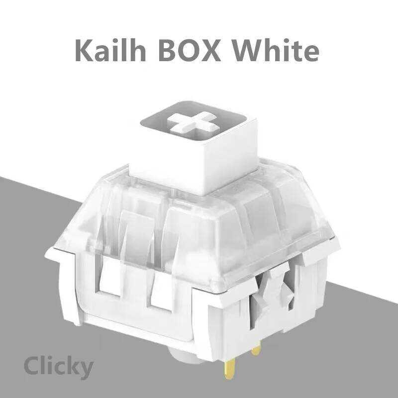 Kailh 3 A Box White Switch Custom Mechanical Keyboard Switches 3 Pins ...