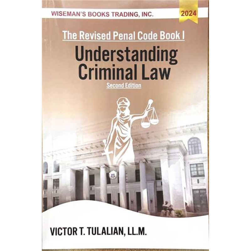 1606 0169 The Revised Penal Code Book I - Understanding Criminal Law ...