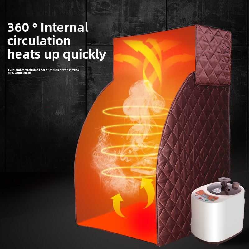 SMARTMAK | Home Single Person Full Body Steam Bath Box With Chinese ...
