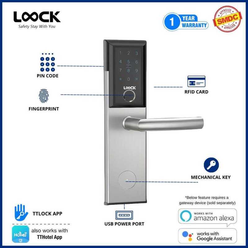 K Approved S-Series SMART DOOR LOCK - SMDC Condo Digital Door Lock ...