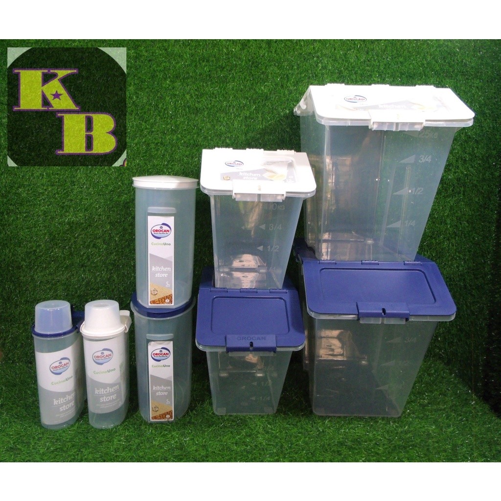Orocan Rice Storage Cucina Uno (4 sizes) | Shopee Philippines