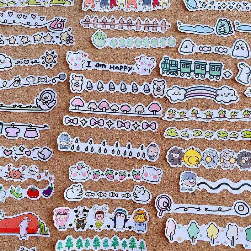 Cartoon Divider Line Journal Decorative Elements Simple Drawing ...
