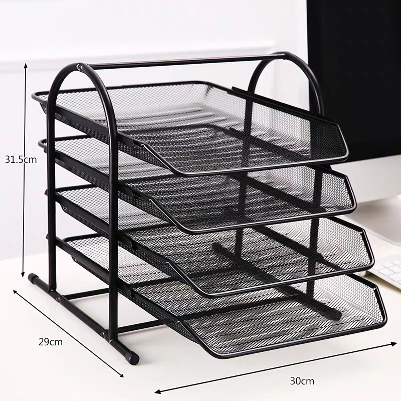 Home and Office High Quality Metal Mesh Document Magazine Try/Frame ...