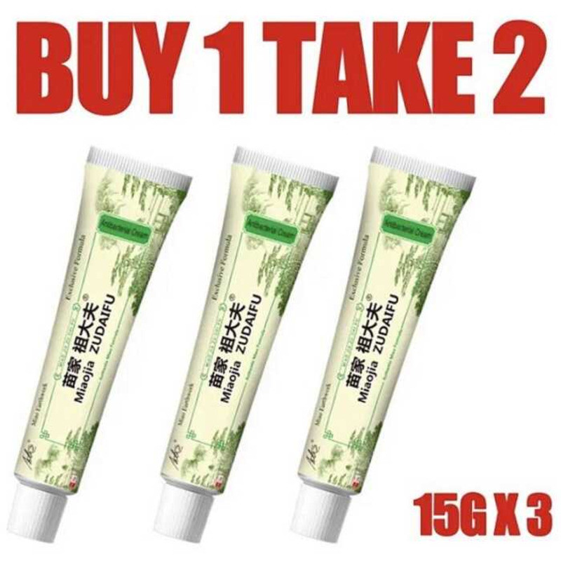 0 BUY 1 TAKE 2(3Pcs) 15G Miaojia Zudaifu Skin Cream Ointment ...