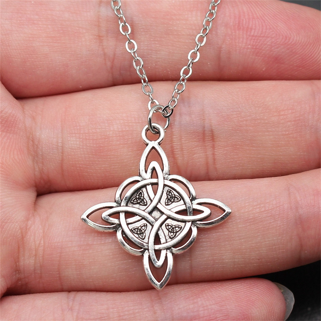 Necklace On The Neck 43cm Chain Talisman Amulet Star Of David ...
