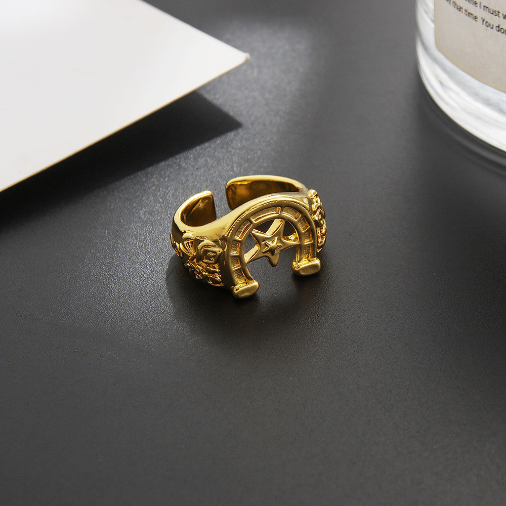 Anime JoJo's Bizarre Adventure Johnny Joestar Ring for Men Creative ...