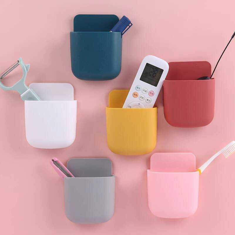 Remote Control Box Multifunctional Wall Mount Bedside Wall-Mounted TV ...