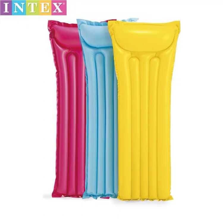 INTEX Inflatable Swimming Pool Floating Mattress Water Sport Blanket ...
