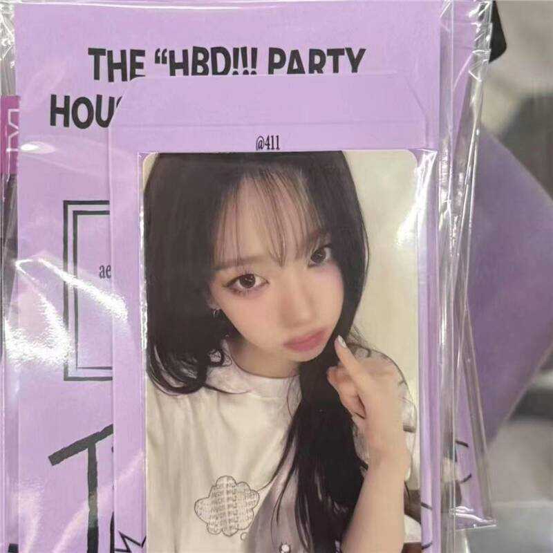 Han Gu Liu Zhimin Birthday Aespa 2025 Small Card Peripheral Bulk Full ...